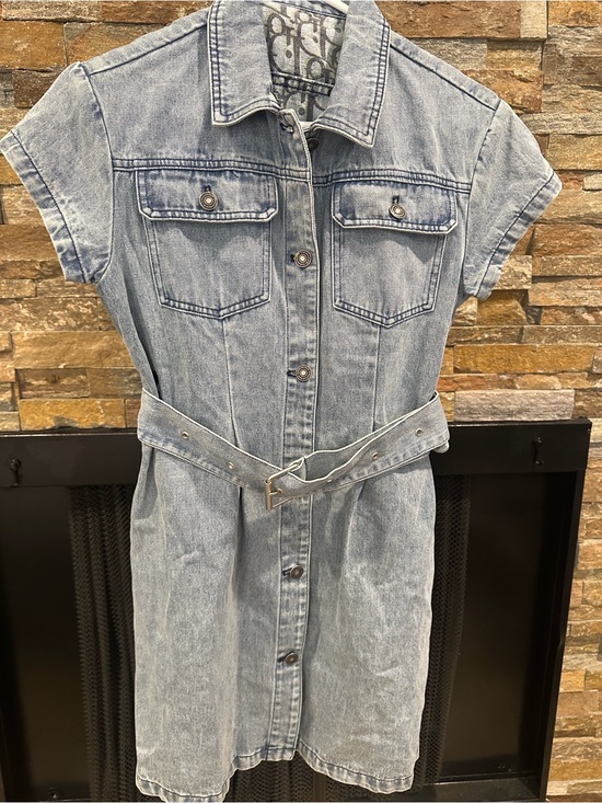Guangzhou Dresses & Skirts - Light Wash Denim Shirt Dress size S